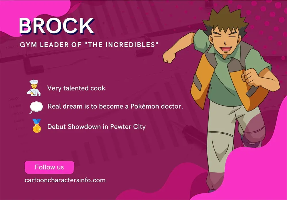 Brock From Pokemon Brock From Pokemon Infographic