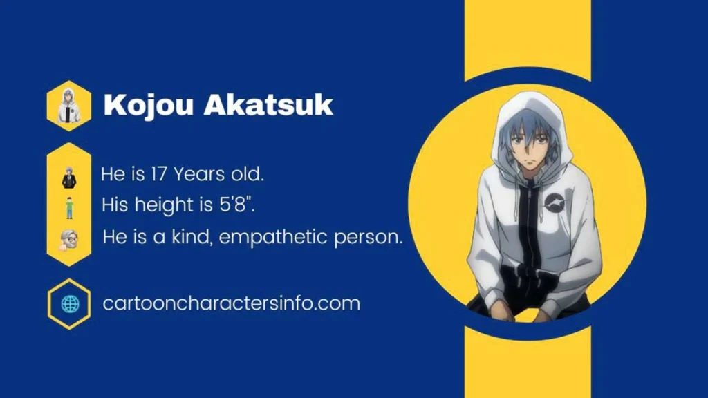 Kojou Akatsuki from Strike the Blood Infographic Kojou Akatsuki Infographic