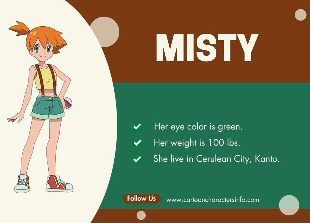Misty from Pokemon Misty from Pokemon