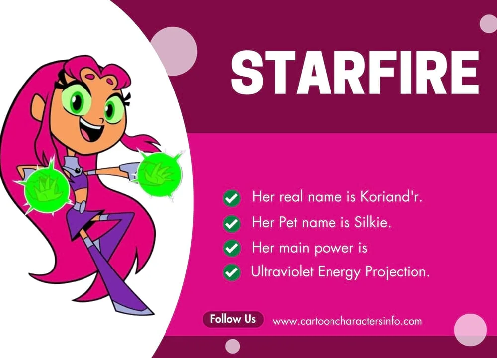 Starfire from Teen Titans Starfire from Teen Titans